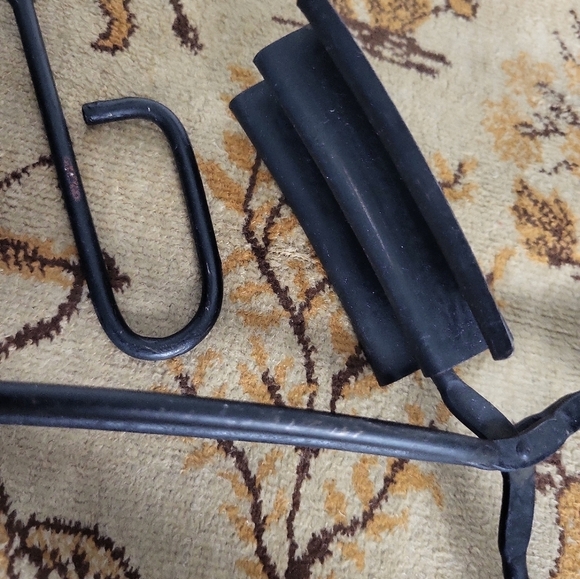 Antique Hair Crimper Metal with Wooden Handles - Set of 3 - Picture 3 of 4